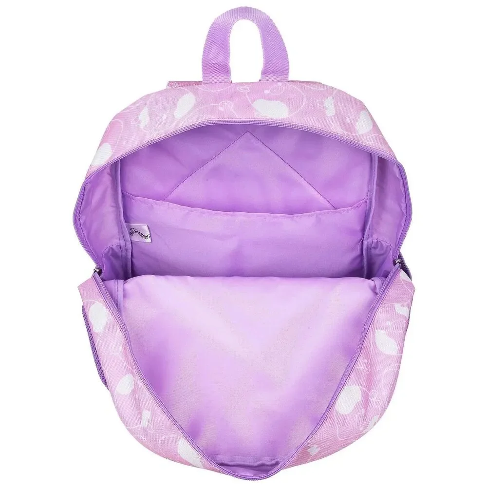 Squishmallows Michaela 4-piece Backpack Set with Detachable Lunch bag